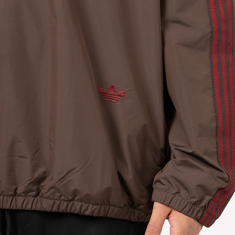 Wales Bonner Nylon Anorak - Night Brown - Image 9