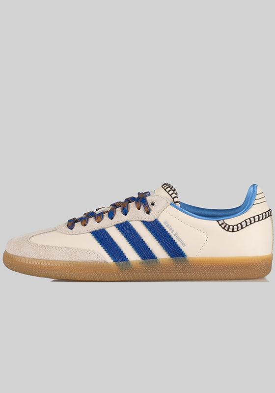 Wales Bonner Nylon Samba - Wonder Clay White/Blue