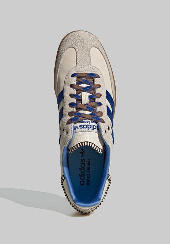 Wales Bonner Nylon Samba - Wonder Clay White/Blue - Image 3