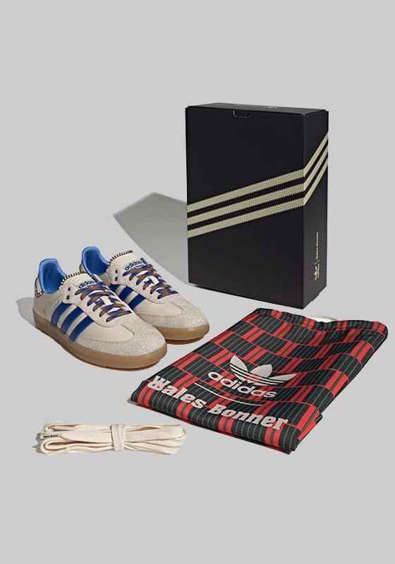 Wales Bonner Nylon Samba - Wonder Clay White/Blue - Image 9