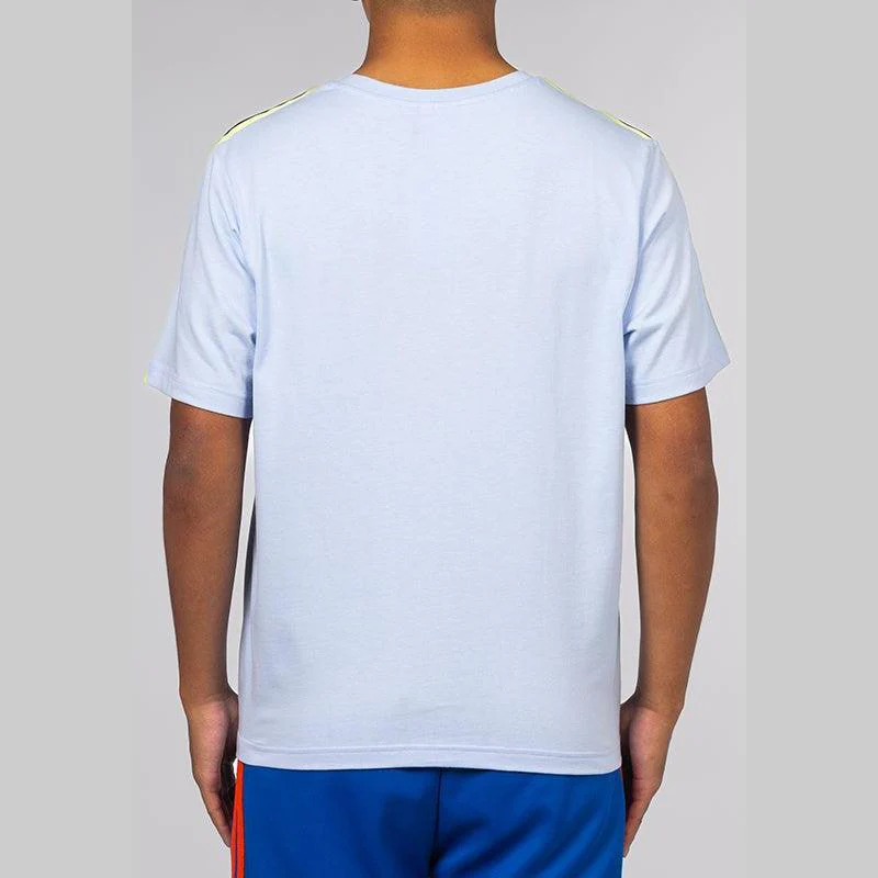 Wales Bonner Set-In T-Shirt - Blue Dawn - Image 3