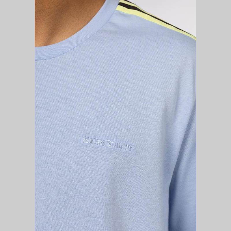 Wales Bonner Set-In T-Shirt - Blue Dawn - Image 4