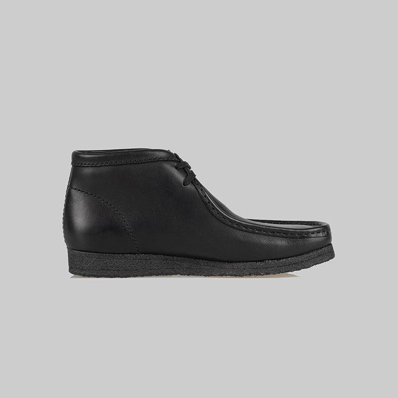 Wallabee Boot - Black Leather - Image 3