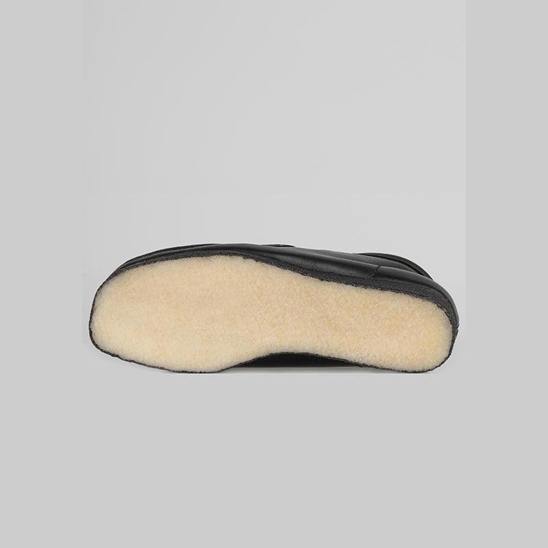 Wallabee Boot - Black Leather - Image 7
