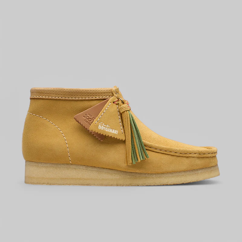 Wallabee Boot "Somerset Pack" Golden Tan Suede - Image 3