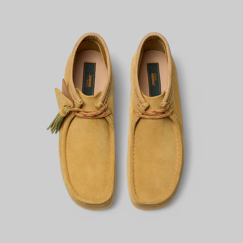Wallabee Boot "Somerset Pack" Golden Tan Suede - Image 6