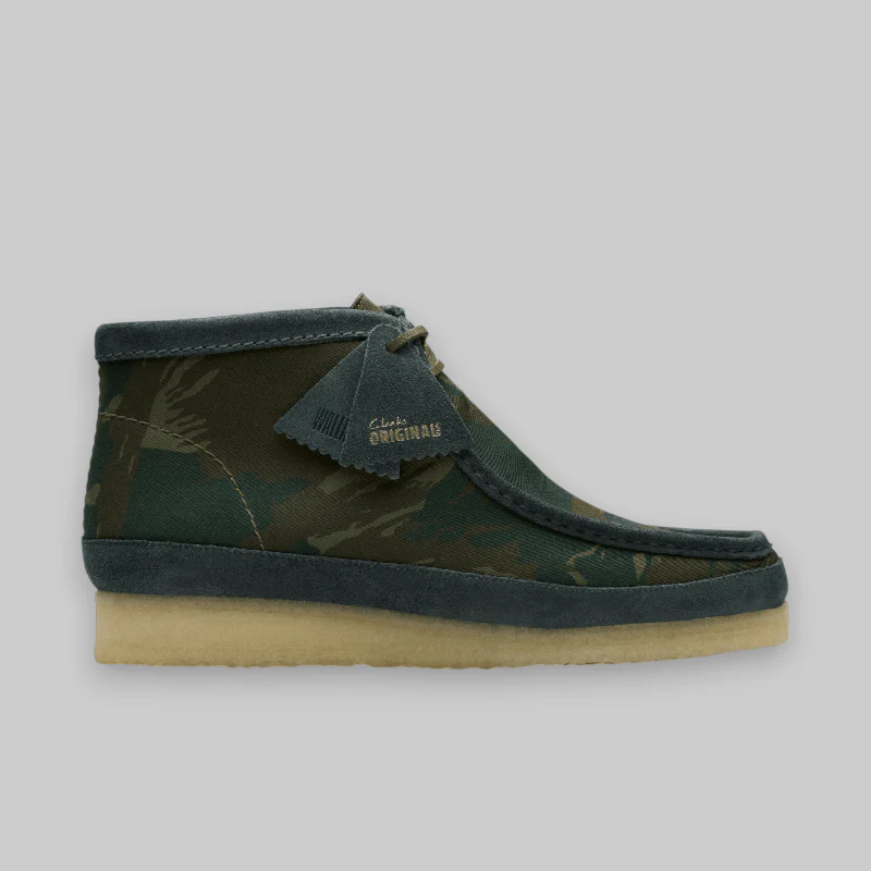 Wallabee Boot - Green Camouflage "Harajuku Pack" - Image 3