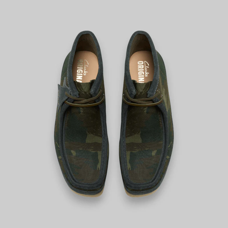 Wallabee Boot - Green Camouflage "Harajuku Pack" - Image 7