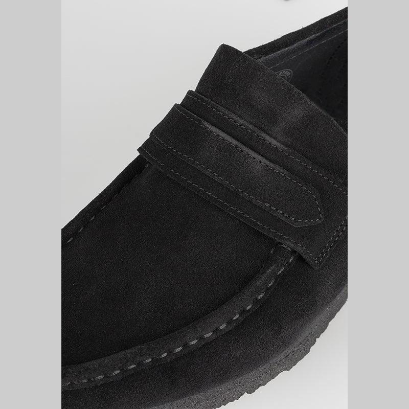 Wallabee Loafer - Black Suede - Image 4