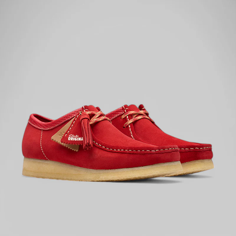 Wallabee "Somerset Pack" Red Suede - Image 3