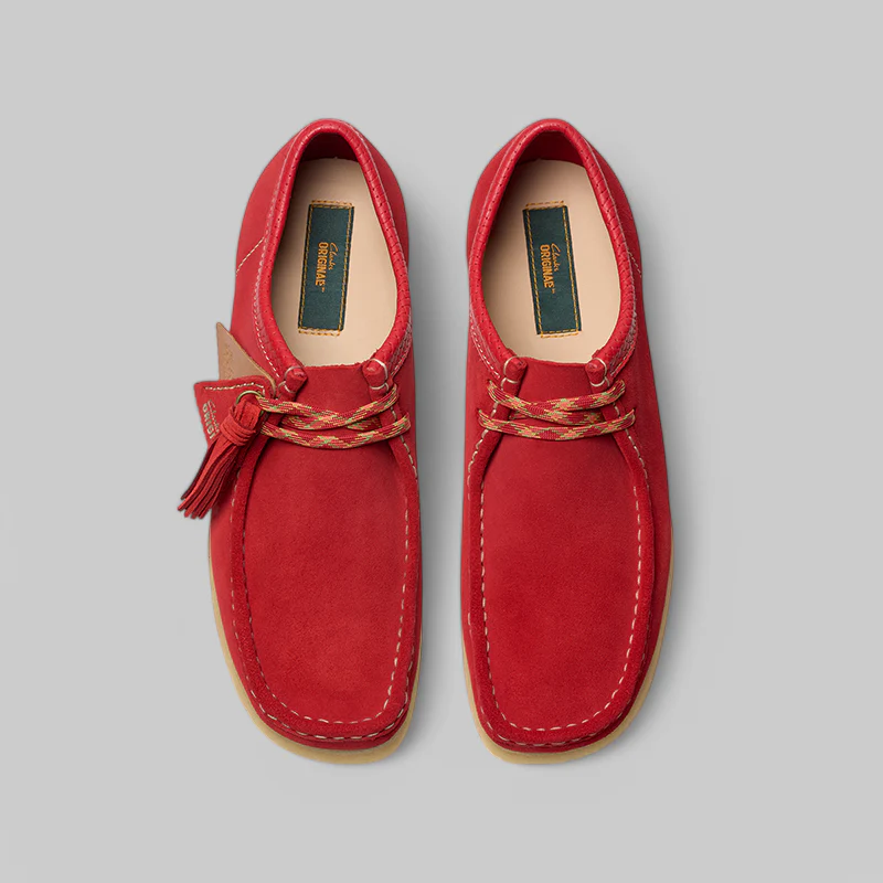 Wallabee "Somerset Pack" Red Suede - Image 4