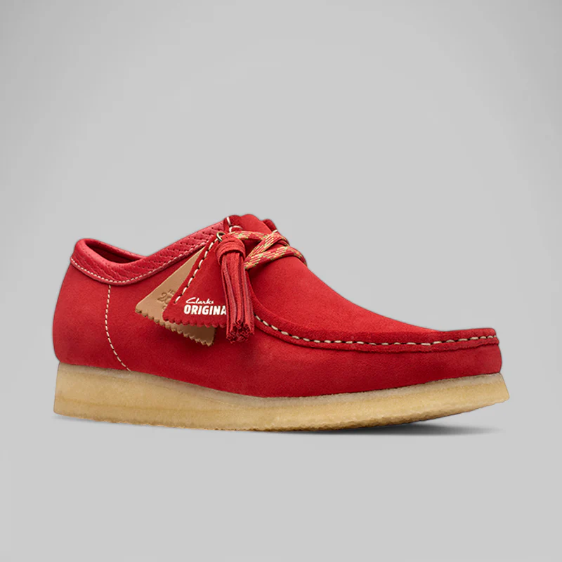 Wallabee "Somerset Pack" Red Suede - Image 5
