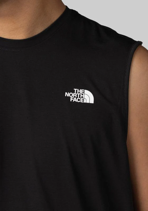 Wander Sleeveless T-Shirt - TNF Black - Image 6