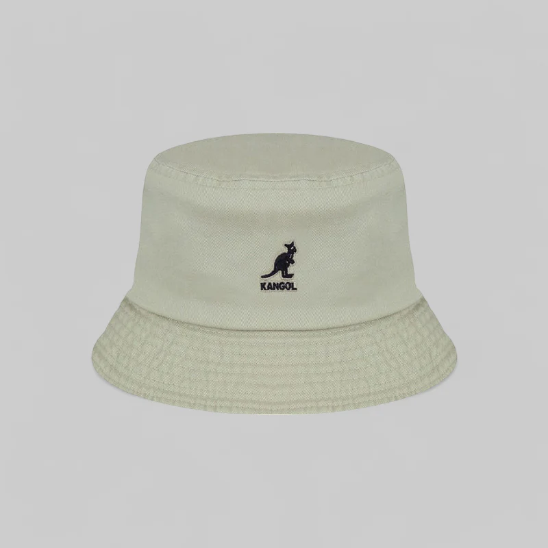 Washed Bucket Hat - Khaki