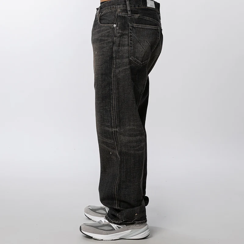 Washed Denim DP Basic Pant - Black - Image 3