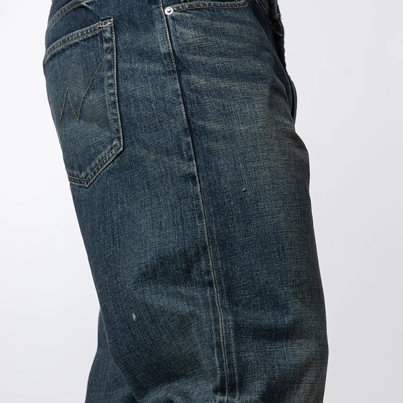 Washed Denim DP Basic Pant - Indigo - Image 6