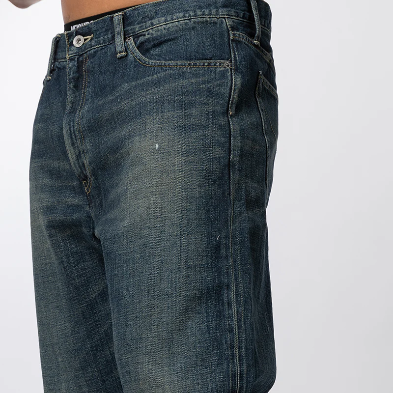 Washed Denim DP Basic Pant - Indigo - Image 7