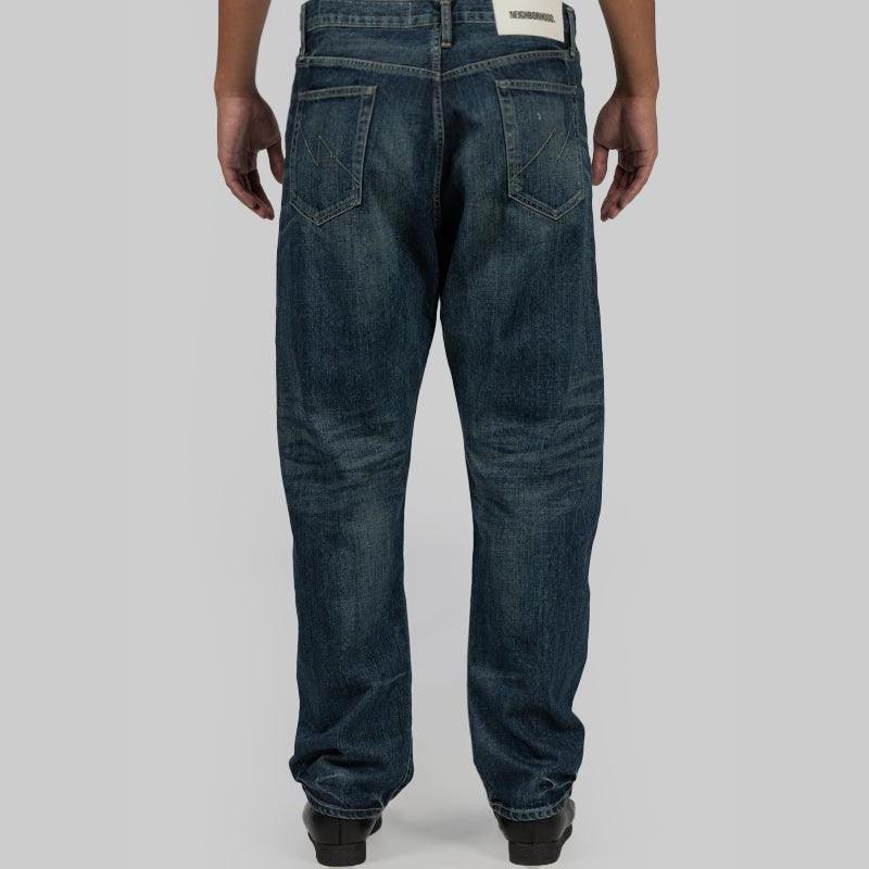 Washed Denim DP Basic Pant - Indigo - Image 2
