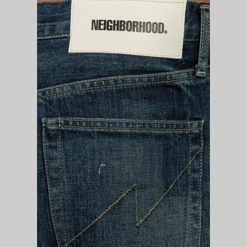 Washed Denim DP Basic Pant - Indigo - Image 6