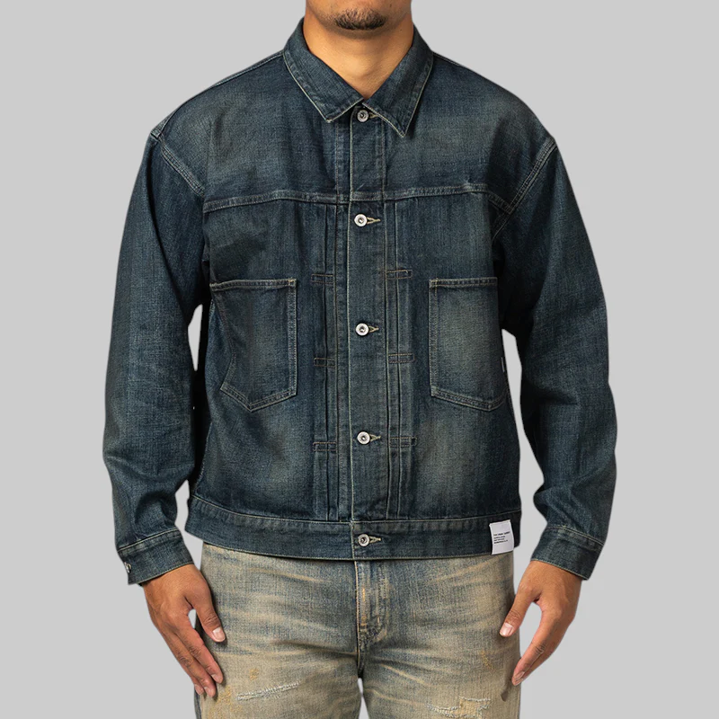 Washed Denim Type-2 Jacket - Indigo