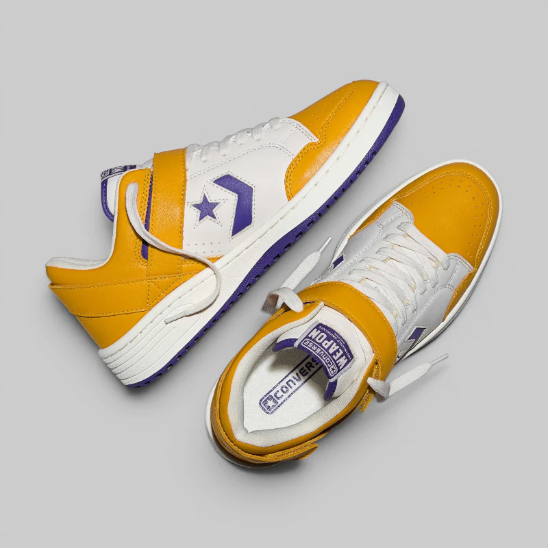 Weapon Low Engineered Garments - White/Yellow/Purple - Image 4
