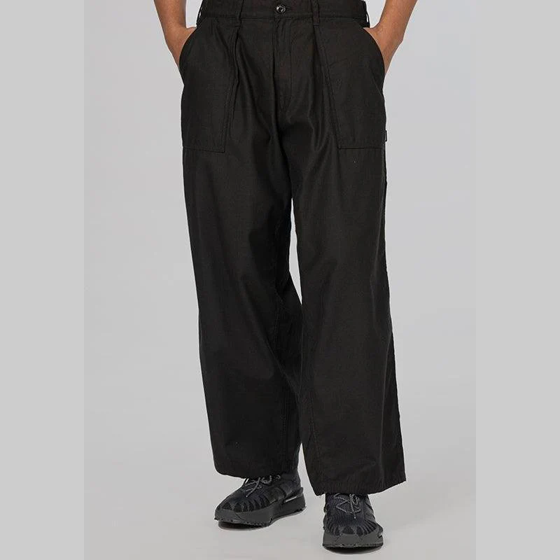 Wide Baker Pant - Black - Image 4