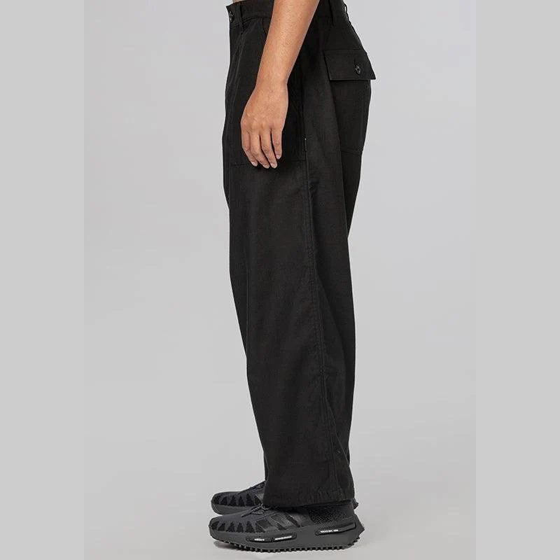 Wide Baker Pant - Black - Image 5