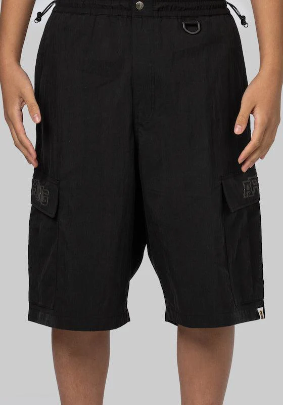 Wide Cargo Short - Black - Image 9