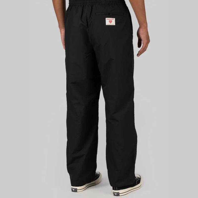 Wide Drawstring Pant - Black - Image 3