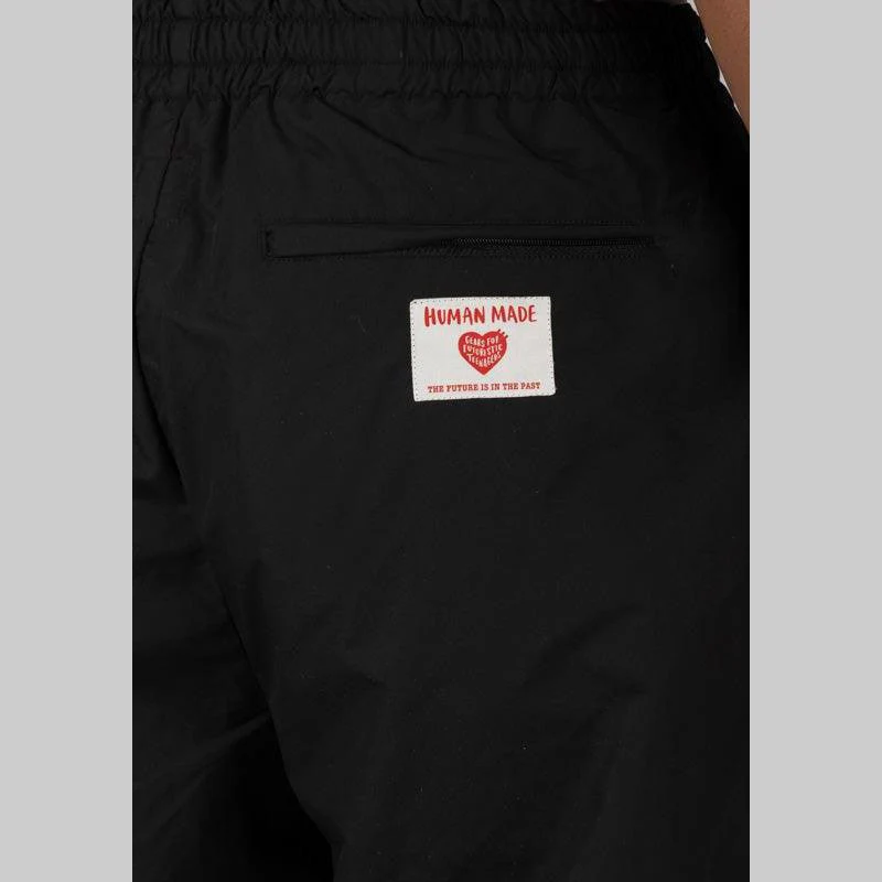 Wide Drawstring Pant - Black - Image 6
