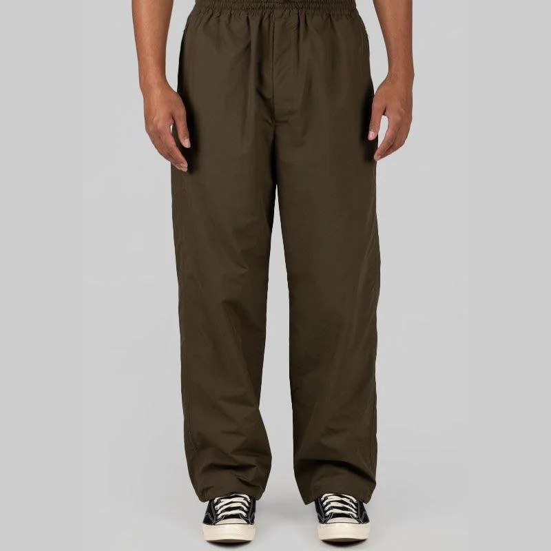 Wide Drawstring Pant - Olive Drab - Image 4