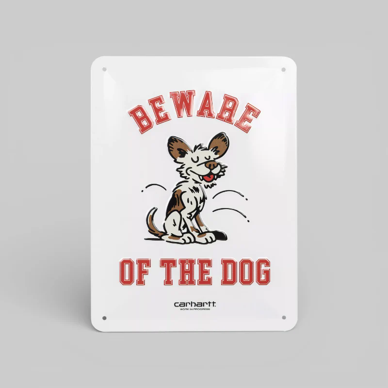 Wild Dog Beware Plate