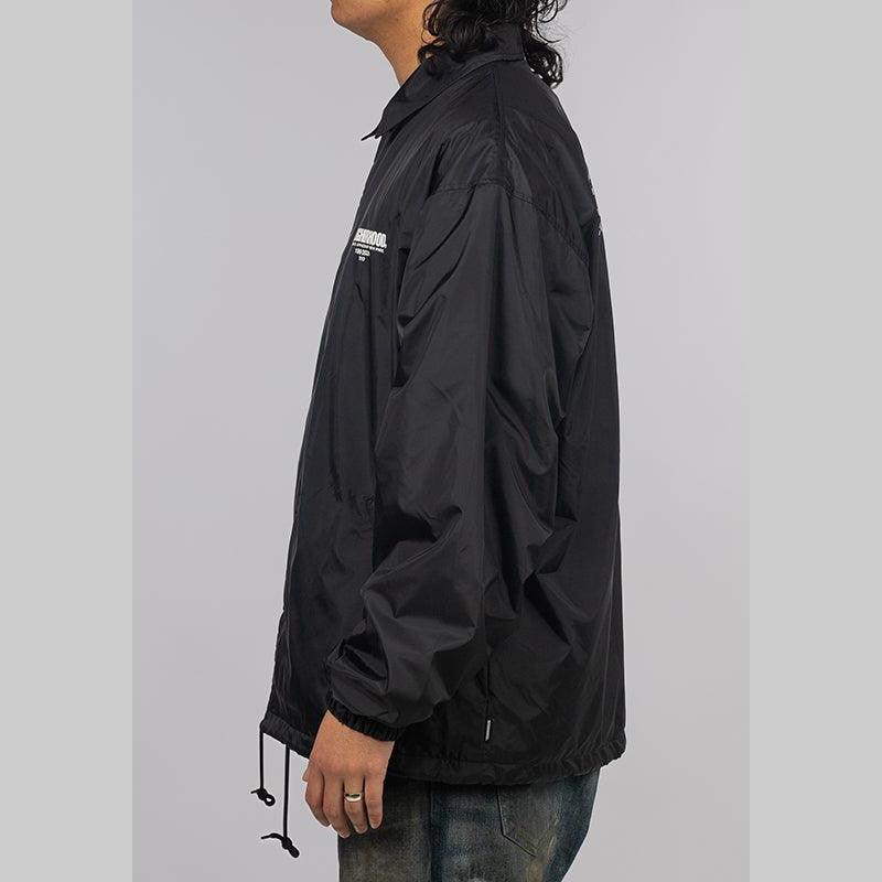 Windbreaker Jacket-1 - Black - Image 3