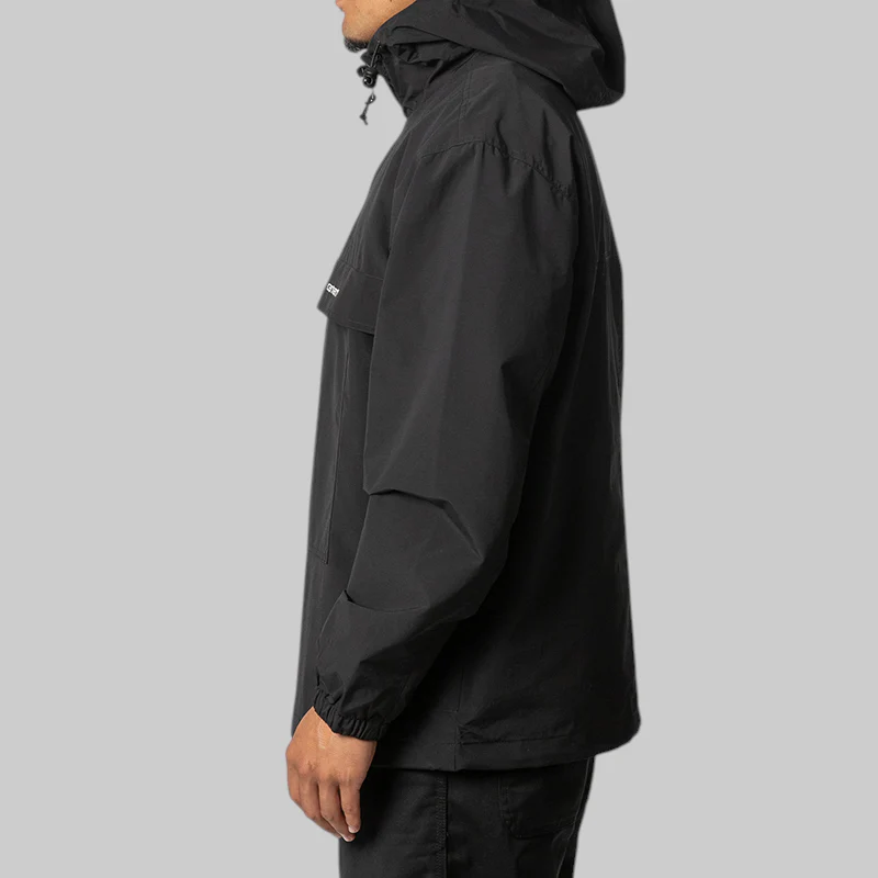 Windbreaker Jacket - Black/White - Image 3