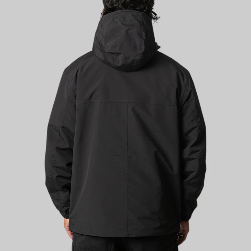Windbreaker Jacket - Black/White - Image 4