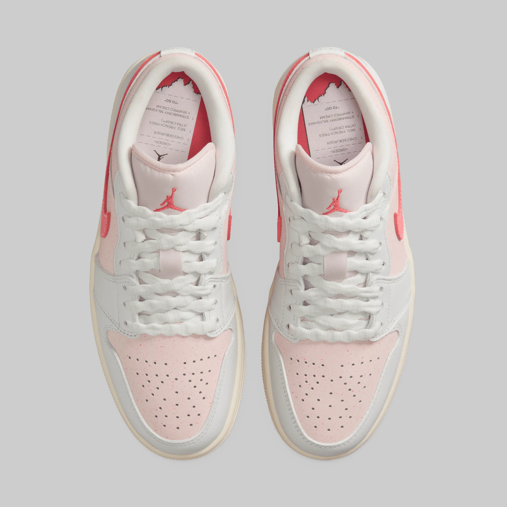 W's Air Jordan 1 Low SE "Strawberry Milkshake" - Image 9