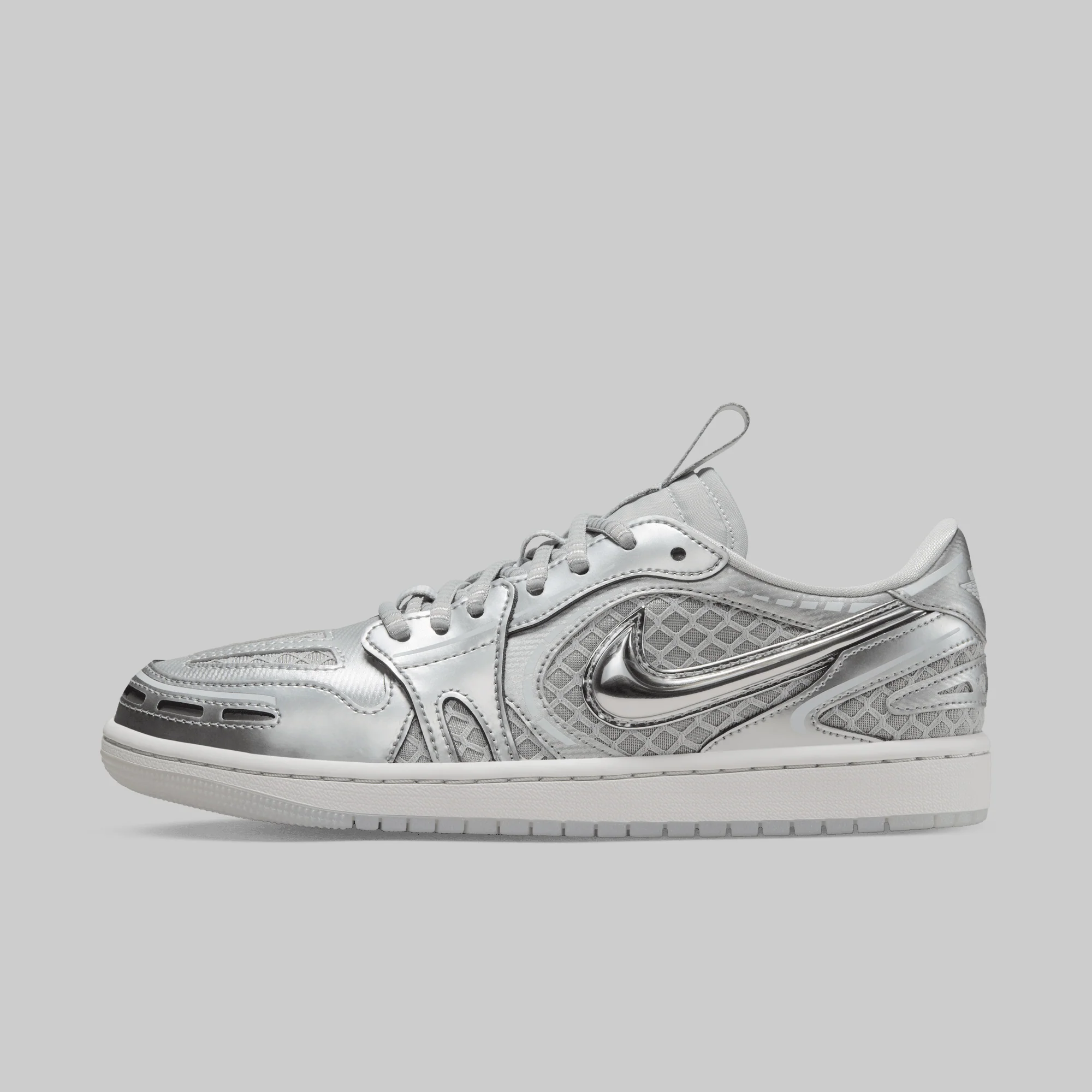 W's Air Jordan 1 MM Low V3 - Metallic Silver