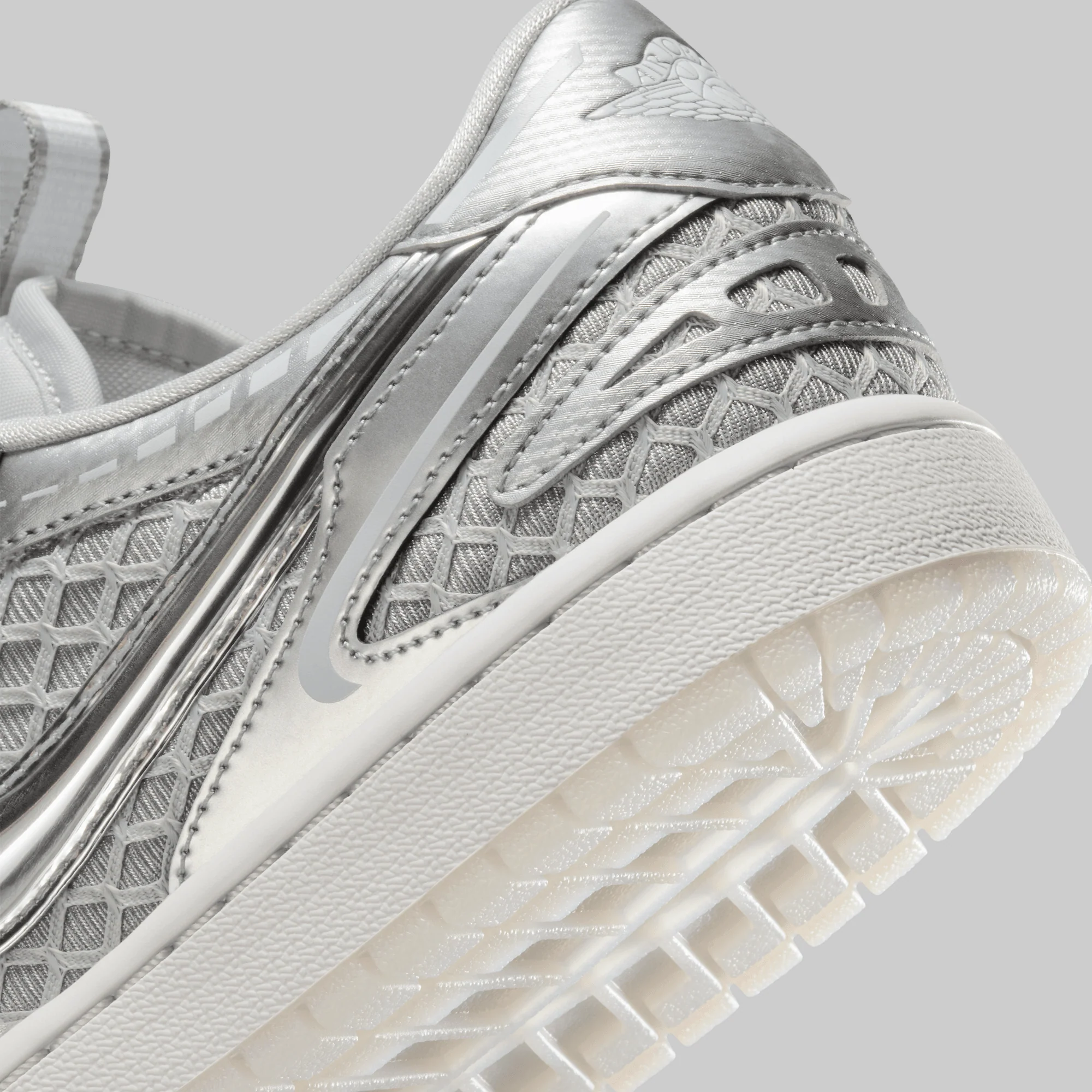 W's Air Jordan 1 MM Low V3 - Metallic Silver - Image 6