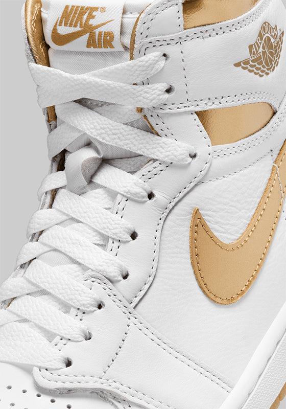 W's Air Jordan 1 Retro Hi OG "Metallic Gold" - Image 4