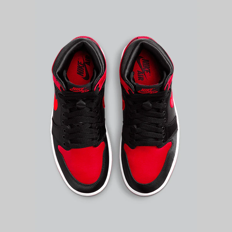 W's Air Jordan 1 Retro Hi OG "Satin Bred" - Image 6