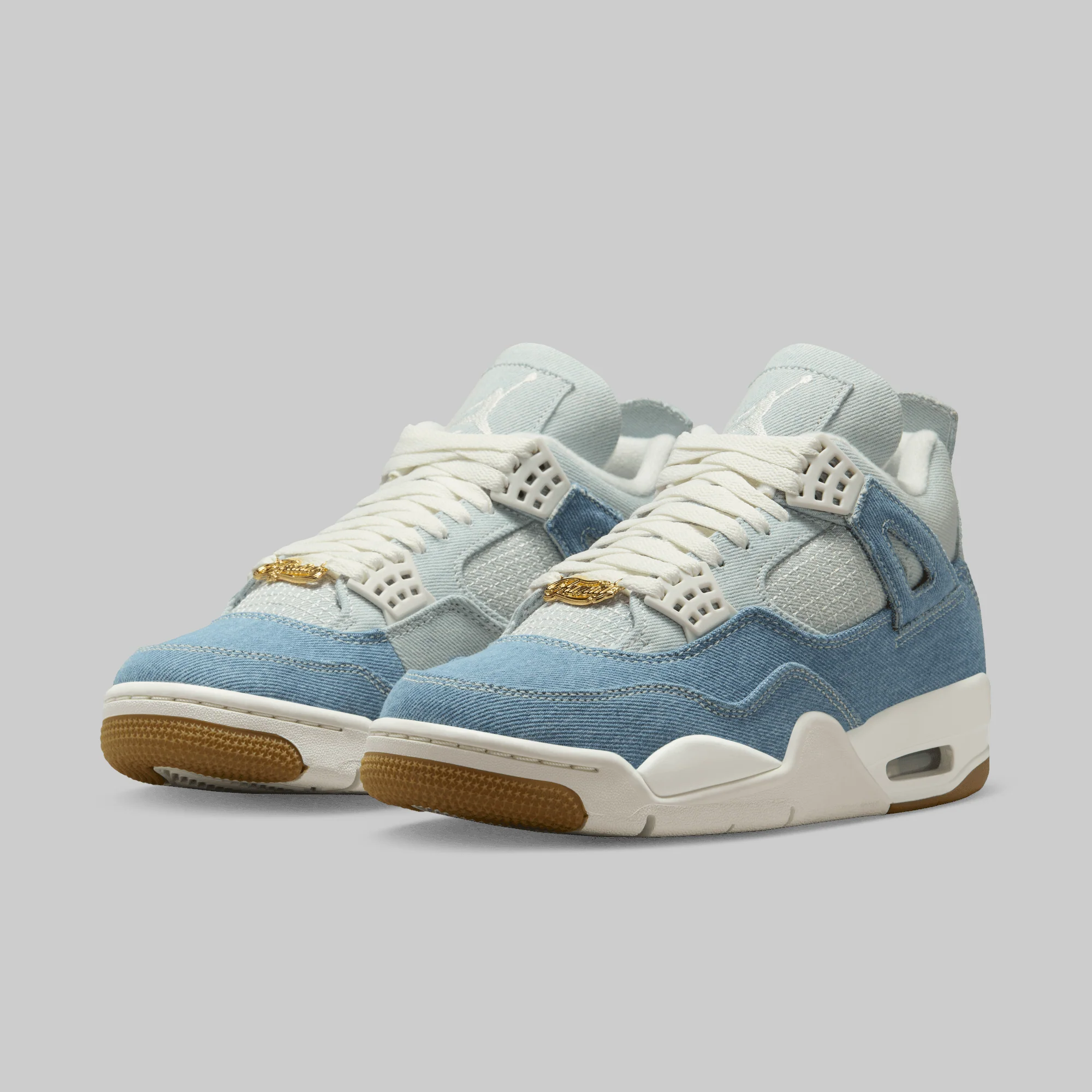 W's Air Jordan 4 Retro Tex "Worn Blue" - Image 7