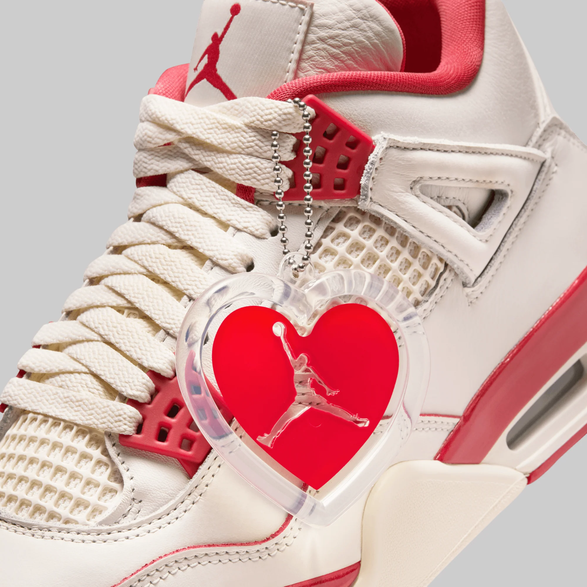 W's Air Jordan 4 Retro "Valentine's Day" - Image 8