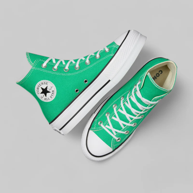 Women's All Star Lift Hi - Apex Green/White - Image 3