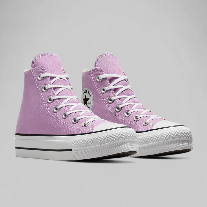 Women's All Star Lift Hi - Classic Amethyst/White - Image 2