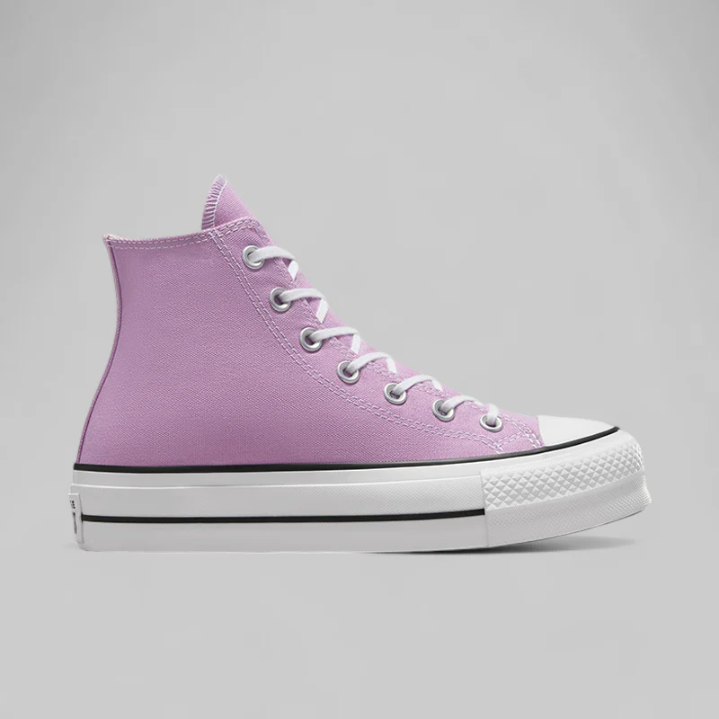 Women's All Star Lift Hi - Classic Amethyst/White - Image 3