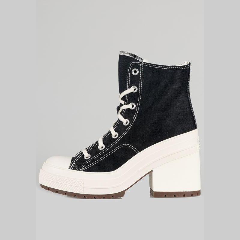 Women's Chuck 70 De Luxe Heel Hi - Black/Egret