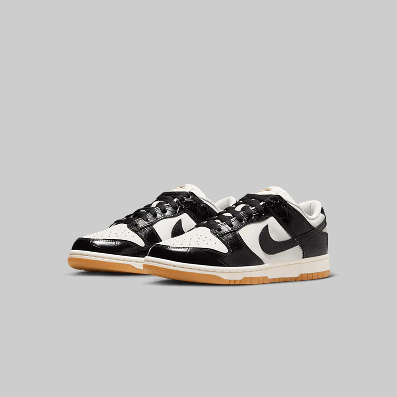 W's Dunk Low LX "Black Croc" - Image 2