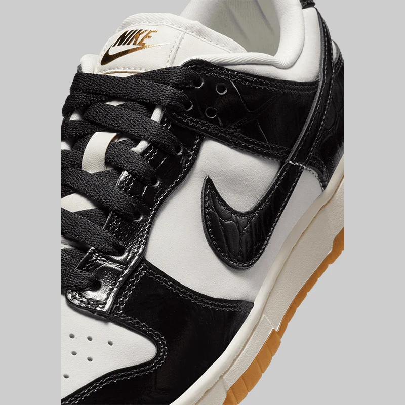 W's Dunk Low LX "Black Croc" - Image 8