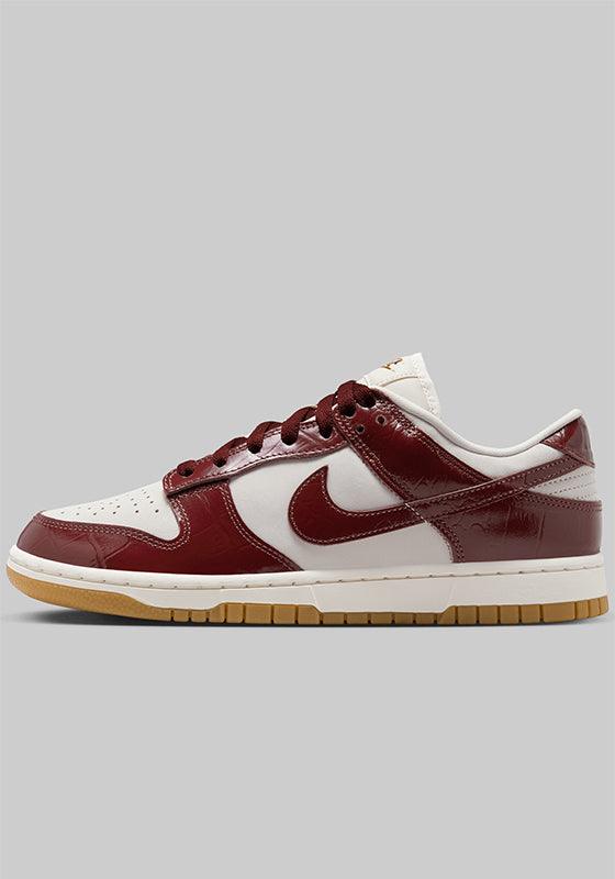 W" Dunk low LX "Dark Team Red & Phantom"