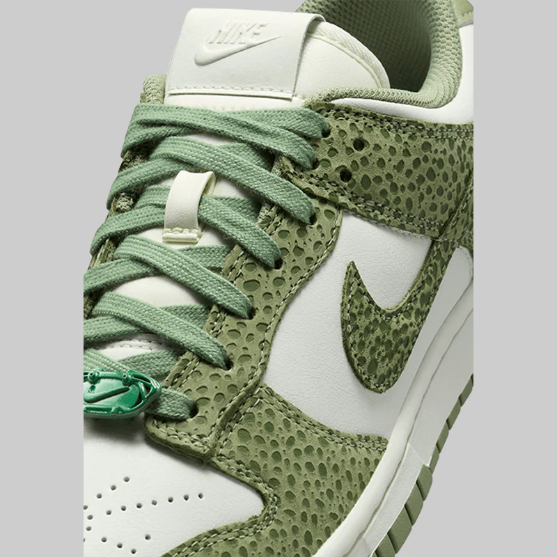 Women's Dunk Low Premium "Safari Oil Green" - Image 7